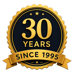 30 Years Anniversary Badge